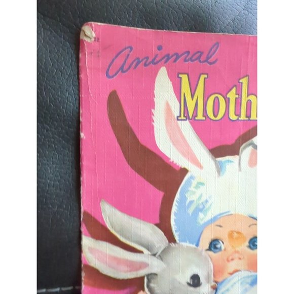 Animal Mother Goose 1942 Ruth E. Newton  Whitman Publishing Co. - Picture 2 of 10
